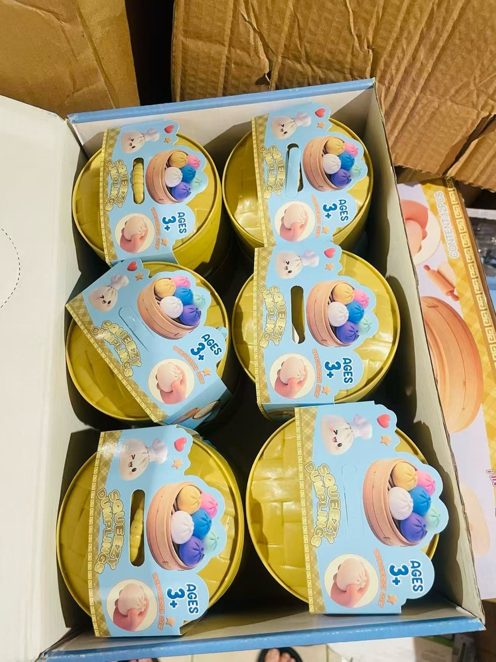 Dumpling squishy set of 12 pc